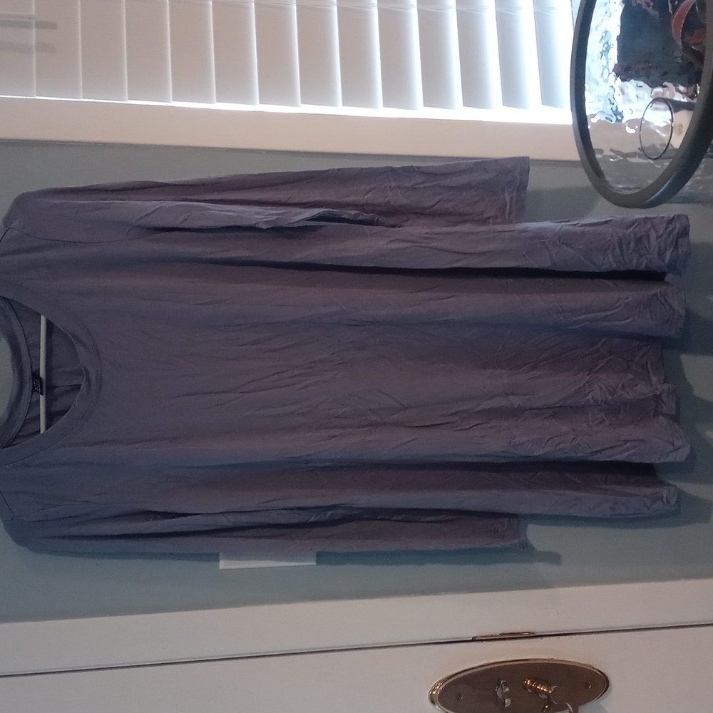 Swing dress. Brand new shine size large light blue